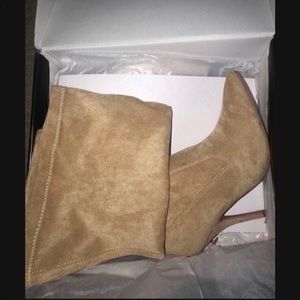 Tan Thigh high boots